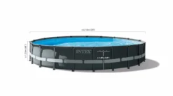 Intex Ultra Frame XTR Pool - 610 X 122 Cm - Met Zandfilterpomp En Accessoires -Intex Winkel 26334gn zwembadformaat