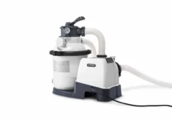 Intex Graphite Panel Pool - 478 X 124 Cm - Met Zandfilterpomp En Accessoires -Intex Winkel 26384gn pomp 1