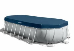 Intex Oval Prism Frame Pool - 610 X 305 X 122 Cm - Met Filterpomp En Accessoires 10 Intex Oval Prism Frame Pool - 610 X 305 X 122 Cm - Met Filterpomp En Accessoires -Intex Winkel 26798gn afdekzeil