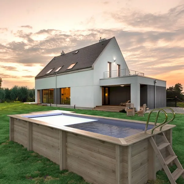 BWT Compact Stadszwembad - 6.00 X 2.50 X 1.33 M - Met Zandfilterpomp En Omkasting 3 BWT Compact Stadszwembad - 6.00 X 2.50 X 1.33 M - Met Zandfilterpomp En Omkasting - Afbeelding 3