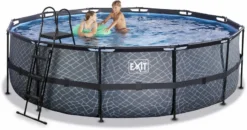 EXIT TOYS EXIT Stone Zwembad - 488 X 122 Cm - Met Zandfilterpomp En Trap -Intex Winkel 632 1200 exit 30 27 16 00 int 4