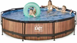EXIT TOYS EXIT Wood Zwembad - 360 X 76 Cm - Met Filterpomp -Intex Winkel 670 1200 exit 30 12 12 10 int 3