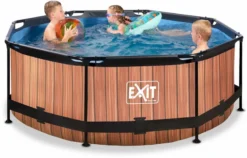 EXIT TOYS EXIT Wood Zwembad - 244 X 76 Cm - Met Filterpomp -Intex Winkel 766 1200 exit 30 12 08 10 int 4