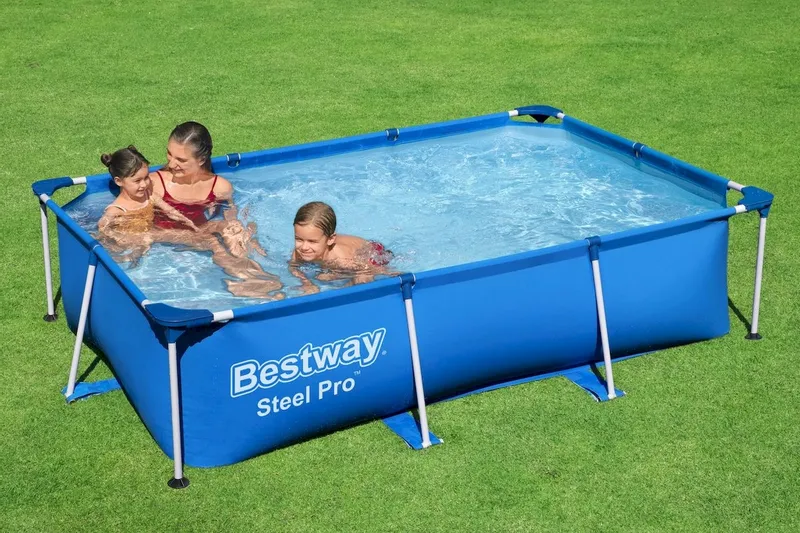 Bestway Steel Pro Zwembad - 259 X 170 X 61 Cm 2 Bestway Steel Pro Zwembad - 259 X 170 X 61 Cm - Afbeelding 2