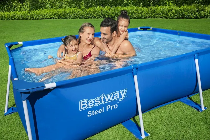 Bestway Steel Pro Zwembad - 259 X 170 X 61 Cm 8 Bestway Steel Pro Zwembad - 259 X 170 X 61 Cm - Afbeelding 8