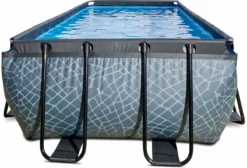 EXIT TOYS EXIT Stone Zwembad - 400 X 200 X 122 Cm - Met Zandfilterpomp En Trap 11 EXIT TOYS EXIT Stone Zwembad - 400 X 200 X 122 Cm - Met Zandfilterpomp En Trap -Intex Winkel 814 1200 exit 30 27 42 00 int 3