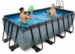 EXIT TOYS EXIT Stone Zwembad - 400 X 200 X 122 Cm - Met Zandfilterpomp En Trap 12 EXIT TOYS EXIT Stone Zwembad - 400 X 200 X 122 Cm - Met Zandfilterpomp En Trap -Intex Winkel 866 1200 exit 30 27 42 00 int 6