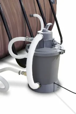 EXIT TOYS EXIT Wood Zwembad - 400 X 200 X 100 Cm - Met Zandfilterpomp En Trap -Intex Winkel 900 601 exit 30 17 42 10 int 6