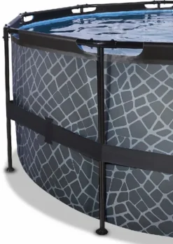 EXIT TOYS EXIT Stone Zwembad - 427 X 122 Cm - Met Zandfilterpomp En Trap -Intex Winkel 900 638 exit 30 27 14 00 int 3