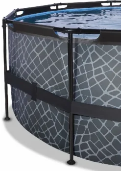 EXIT TOYS EXIT Stone Zwembad - 450 X 122 Cm - Met Zandfilterpomp En Trap -Intex Winkel 900 638 exit 30 27 15 00 int 3