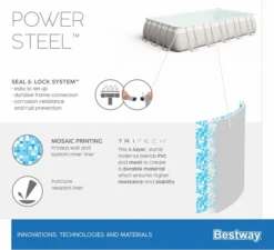 Bestway Power Steel Rectangular Zwembad - 956 X 488 X 132 Cm - Met Zandfilterpomp En Accessoires 17 Bestway Power Steel Rectangular Zwembad - 956 X 488 X 132 Cm - Met Zandfilterpomp En Accessoires -Intex Winkel bestway power steel rectangular zwembad 956 x 488 x 132 cm set 17