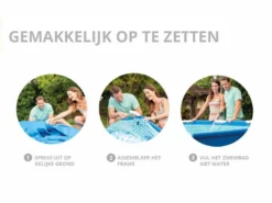 Intex Metal Frame Pool - 366 X 76 Cm - Met Filterpomp 6 Intex Metal Frame Pool - 366 X 76 Cm - Met Filterpomp -Intex Winkel intex opzetinstructie 1 1