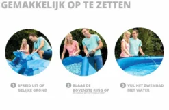 Intex Easy Set Pool - 457 X 84 Cm - Met Filterpomp -Intex Winkel intexeasyset instructies 10