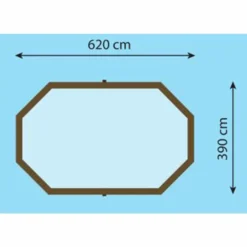 Gardipool Oblong 6.20 X 3.90 X 1.33 M Houten Zwembad 13 Gardipool Oblong 6.20 X 3.90 X 1.33 M Houten Zwembad -Intex Winkel oblong6 1