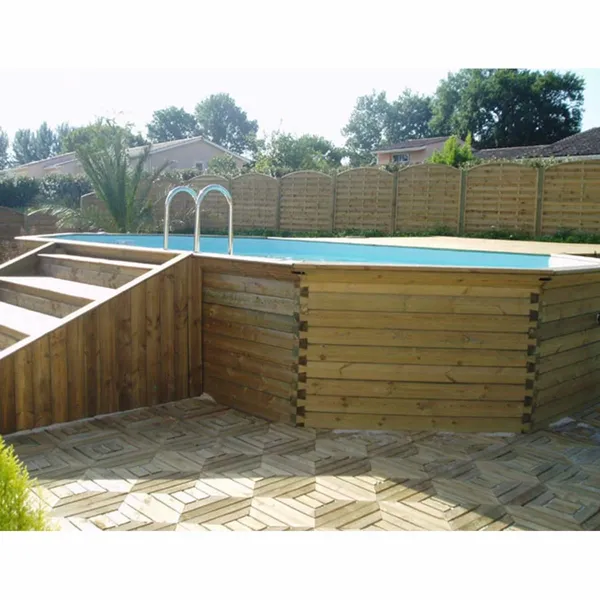 Gardipool Oblong 6.20 X 3.90 X 1.20 M Houten Zwembad 6 Gardipool Oblong 6.20 X 3.90 X 1.20 M Houten Zwembad - Afbeelding 6