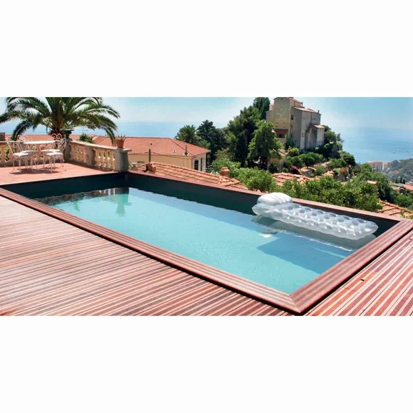 Gardipool Quartoo 9.80 X 3.50 X 1.46 M Houten Zwembad 2 Gardipool Quartoo 9.80 X 3.50 X 1.46 M Houten Zwembad - Afbeelding 2