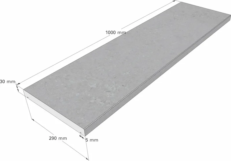 Scandi Roc Modena Randtegel - Baltic Light Grey 3 Scandi Roc Modena Randtegel - Baltic Light Grey - Afbeelding 3