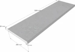 Scandi Roc Modena Randtegel - Mountain Grey -Intex Winkel scandi roc modena randtegel afmetingen 3