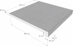 Scandi Roc Sydney Randtegel - Mountain Grey -Intex Winkel scandi roc sydney randtegel afmetingen 2