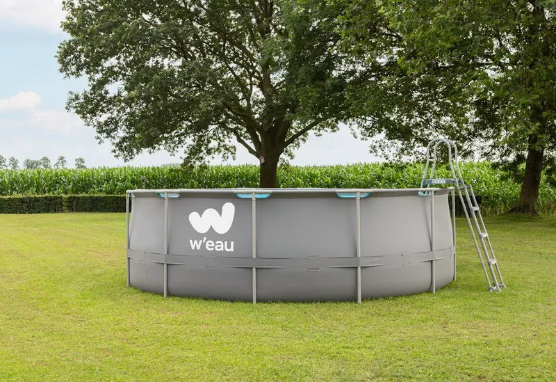 W'eau Steel Frame Zwembad - 427 X 122 Cm - Met Filterpomp En Accessoires 3 W'eau Steel Frame Zwembad - 427 X 122 Cm - Met Filterpomp En Accessoires - Afbeelding 3