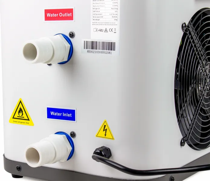 W'eau Mini Power Zwembad Warmtepomp - 3 KW 4 W'eau Mini Power Zwembad Warmtepomp - 3 KW - Afbeelding 4